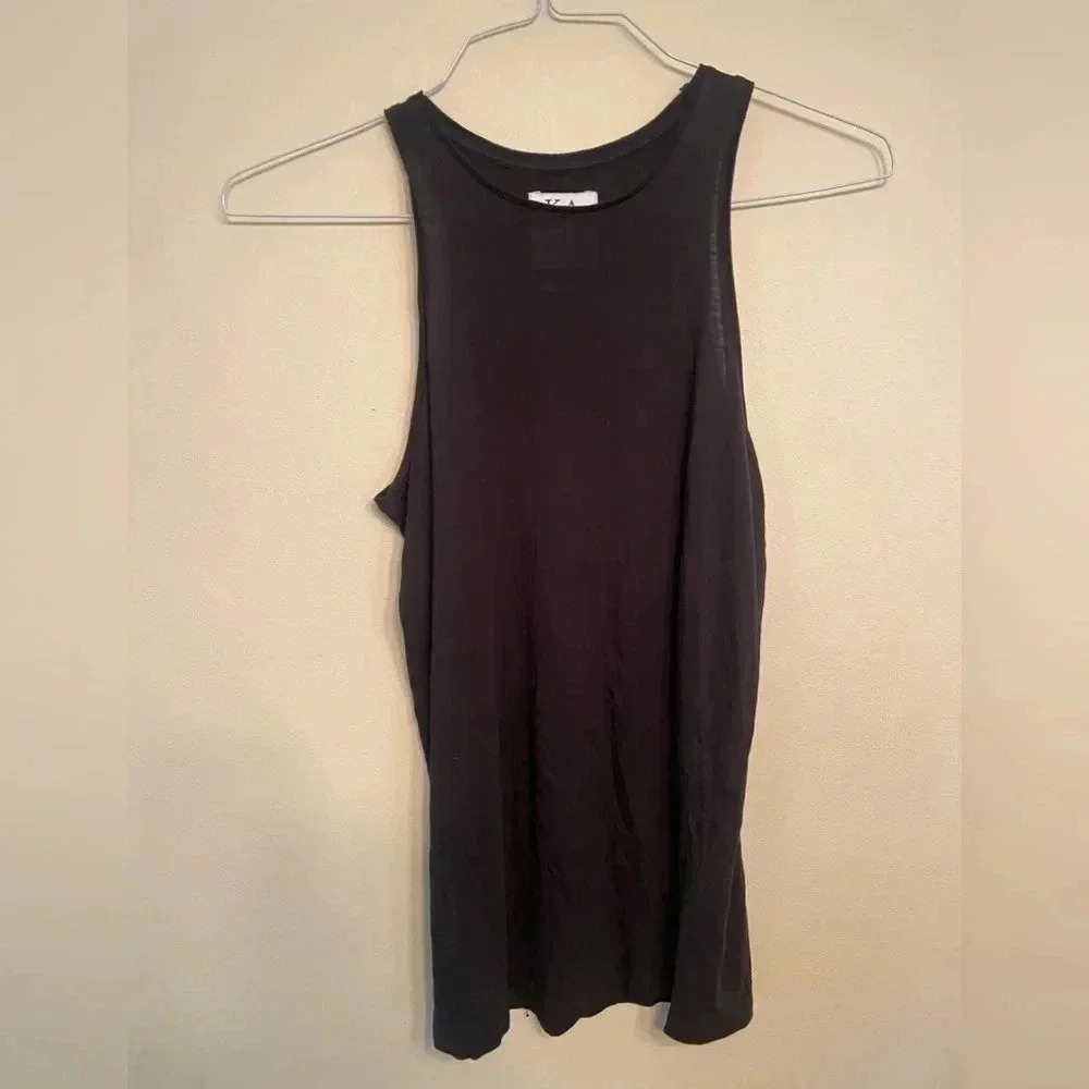 Zoe Karssen Black Racerback Tank size S